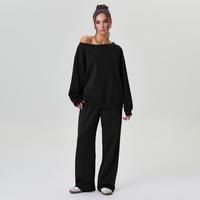 Viral Single shoulder Lounge set
